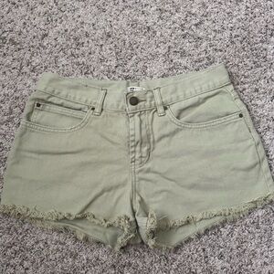 Billabong green shorts